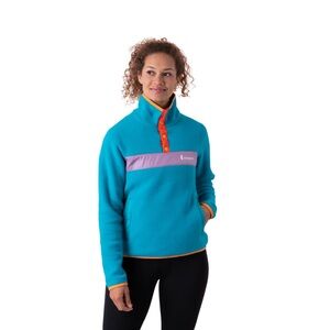 NWT Cotopaxi Women’s Teal and Orange Zip Up Fleece
